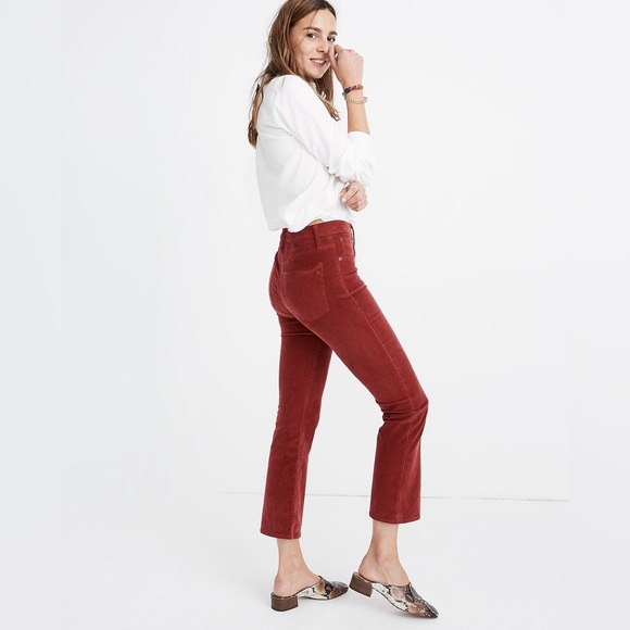 MADEWELL Cali Demi Boot Corduroy Jeans - Picture 2 of 7